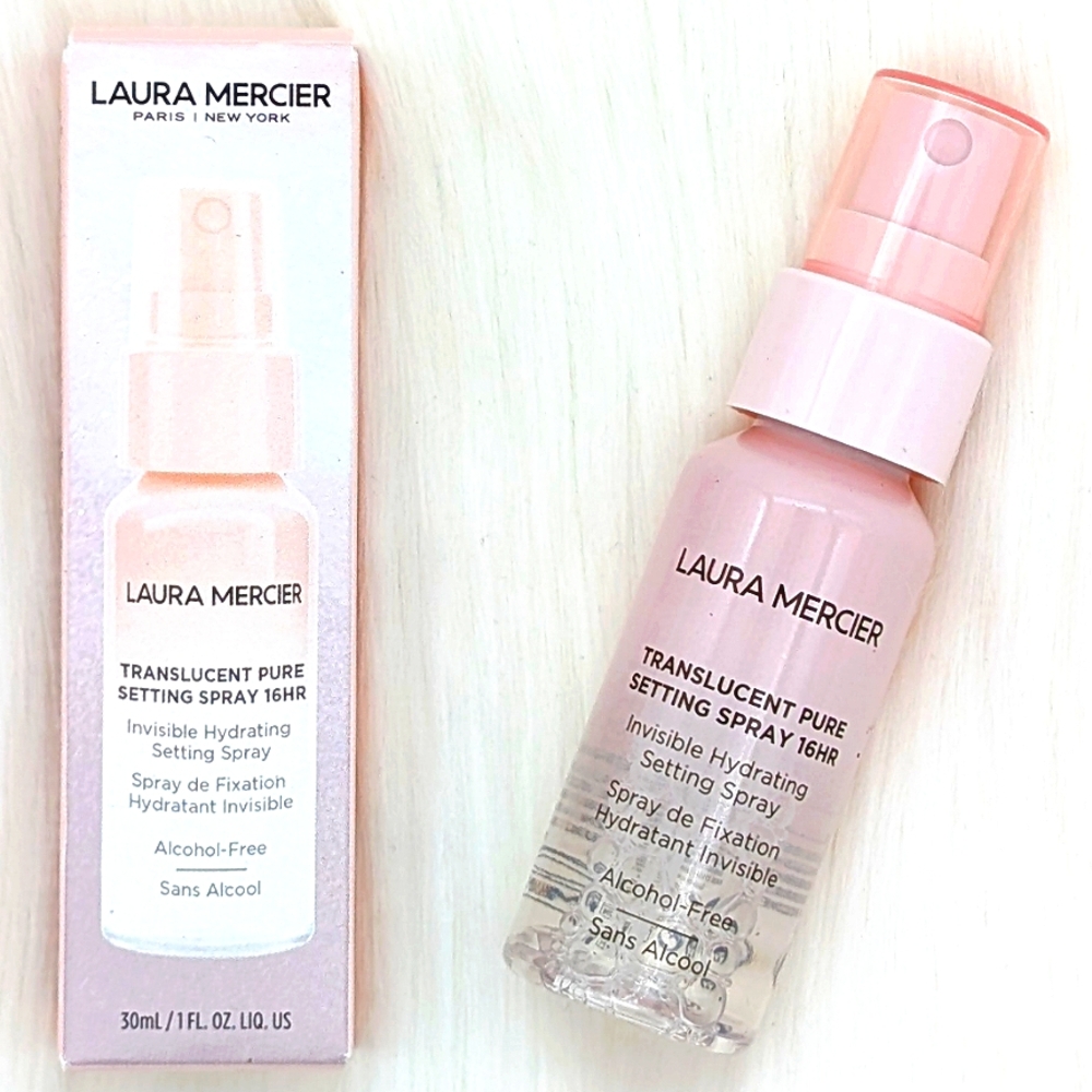 🔴 LAURA MERCIER Translucent Pure 16 Hour Setting Spray - Travel Size